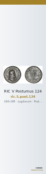 RIC V Postumus 124 — CANOA