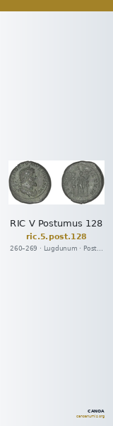 RIC V Postumus 128 — CANOA