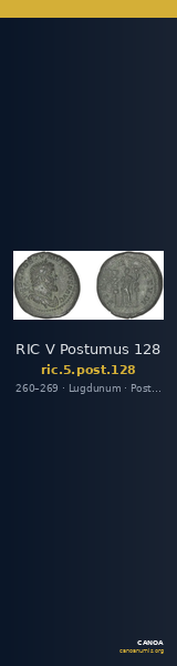 RIC V Postumus 128 — CANOA