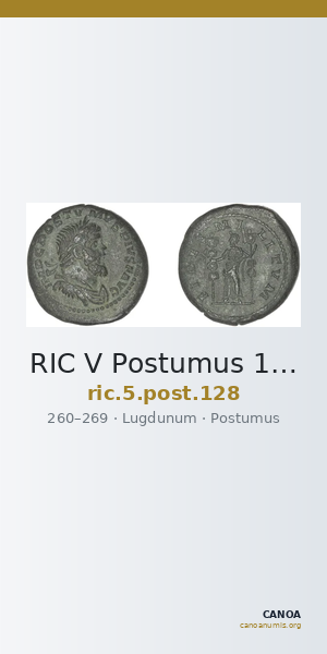 RIC V Postumus 128 — CANOA