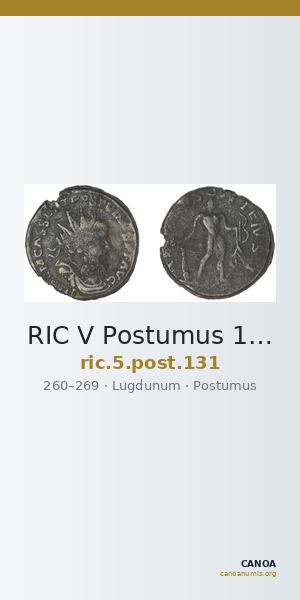 RIC V Postumus 131 — CANOA