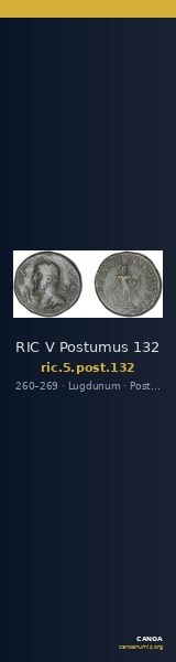 RIC V Postumus 132 — CANOA