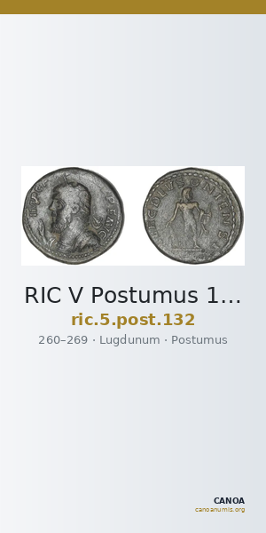 RIC V Postumus 132 — CANOA