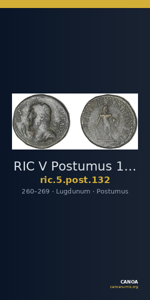 RIC V Postumus 132 — CANOA
