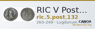 RIC V Postumus 132 — CANOA