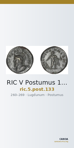 RIC V Postumus 133 — CANOA