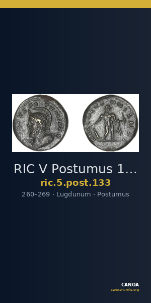 RIC V Postumus 133 — CANOA