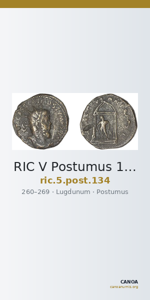 RIC V Postumus 134 — CANOA