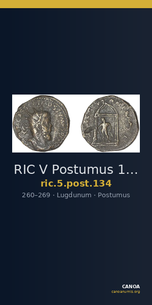 RIC V Postumus 134 — CANOA