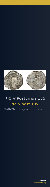 RIC V Postumus 135 — CANOA