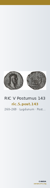RIC V Postumus 143 — CANOA
