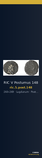 RIC V Postumus 148 — CANOA