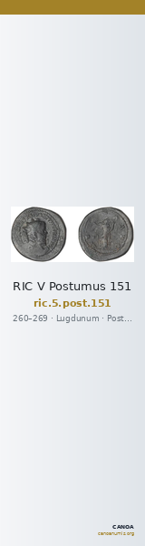 RIC V Postumus 151 — CANOA