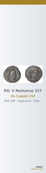 RIC V Postumus 157 — CANOA