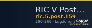 RIC V Postumus 159 — CANOA