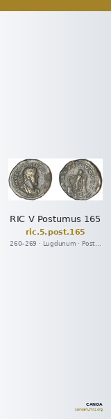 RIC V Postumus 165 — CANOA