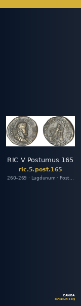 RIC V Postumus 165 — CANOA