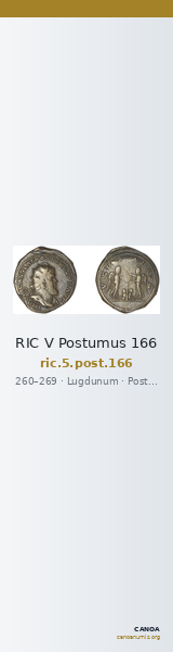 RIC V Postumus 166 — CANOA