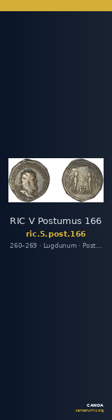RIC V Postumus 166 — CANOA