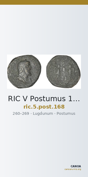 RIC V Postumus 168 — CANOA