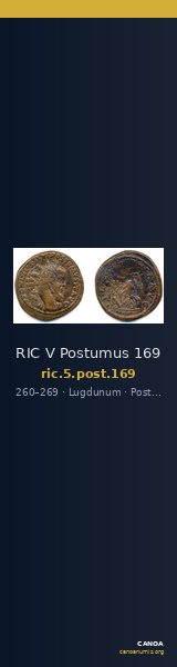 RIC V Postumus 169 — CANOA
