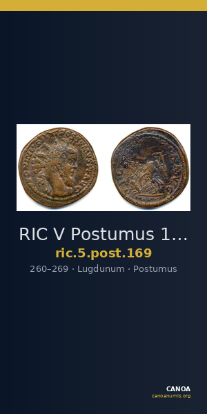 RIC V Postumus 169 — CANOA