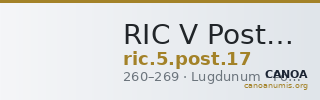 RIC V Postumus 17 — CANOA