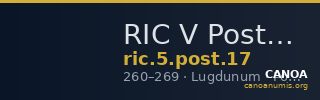 RIC V Postumus 17 — CANOA