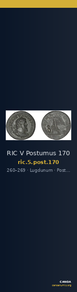 RIC V Postumus 170 — CANOA