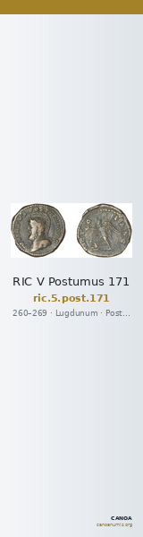 RIC V Postumus 171 — CANOA