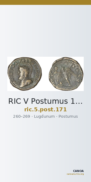 RIC V Postumus 171 — CANOA