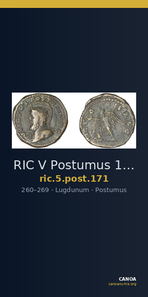 RIC V Postumus 171 — CANOA