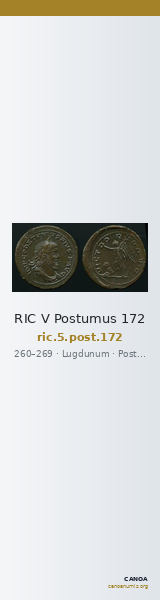 RIC V Postumus 172 — CANOA