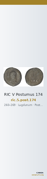 RIC V Postumus 174 — CANOA