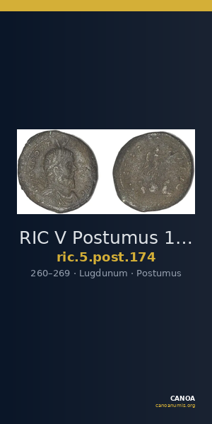 RIC V Postumus 174 — CANOA