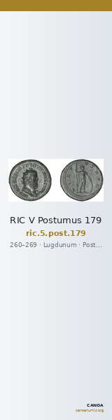 RIC V Postumus 179 — CANOA