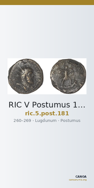 RIC V Postumus 181 — CANOA