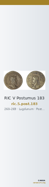 RIC V Postumus 183 — CANOA
