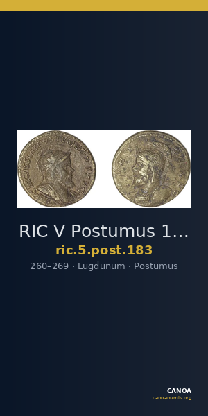RIC V Postumus 183 — CANOA