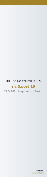 RIC V Postumus 19 — CANOA