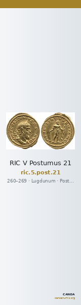 RIC V Postumus 21 — CANOA
