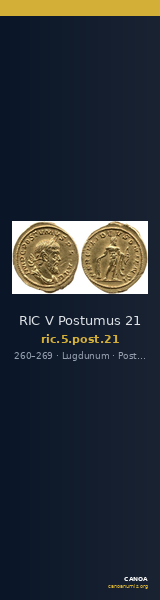 RIC V Postumus 21 — CANOA