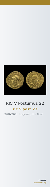 RIC V Postumus 22 — CANOA