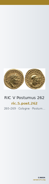 RIC V Postumus 262 — CANOA