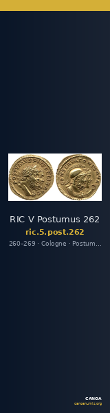 RIC V Postumus 262 — CANOA