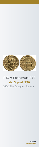 RIC V Postumus 270 — CANOA