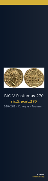 RIC V Postumus 270 — CANOA