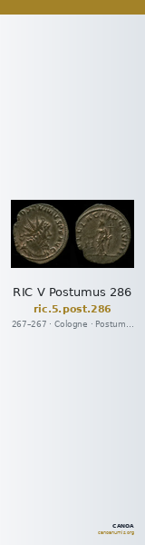 RIC V Postumus 286 — CANOA