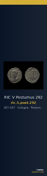 RIC V Postumus 292 — CANOA