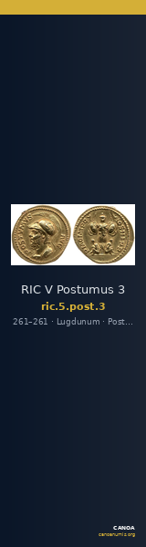 RIC V Postumus 3 — CANOA